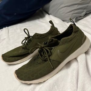 Nike Army Green Tennis Shoes